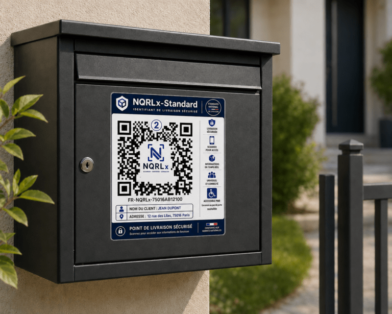 QRcode - PMR sur boîtes aux lettres
