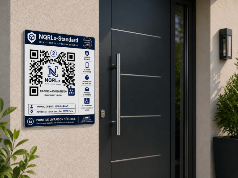 QRcode - PMR sur porte